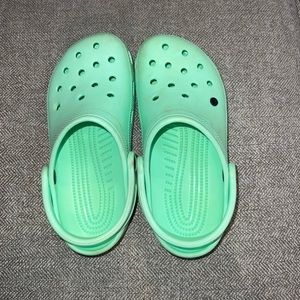 Mint Crocs